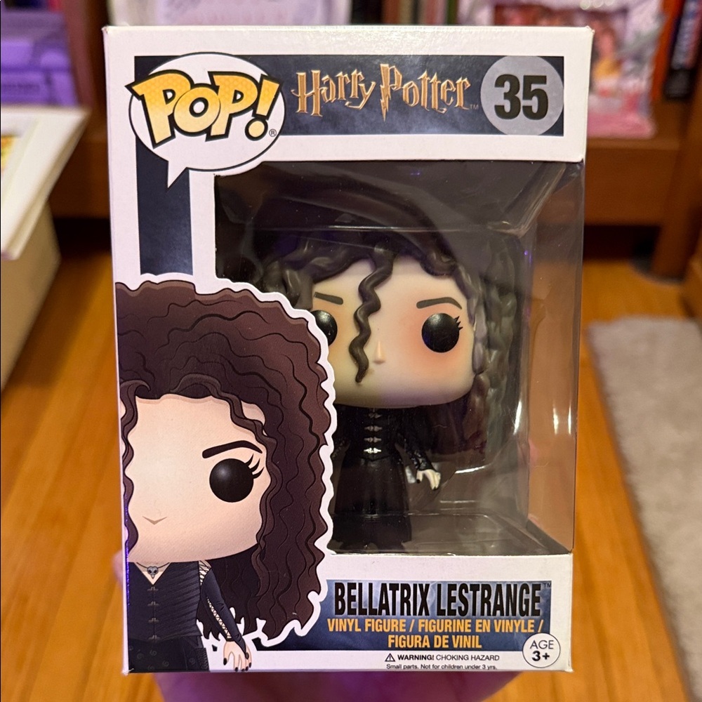 Funko Pop Bellatrix Lestrange Black and White Vinyl Figure